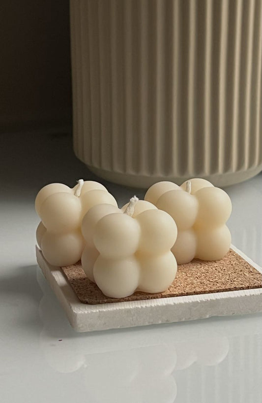 Mini Bubble Bliss – Small Soy Wax Scented Candle