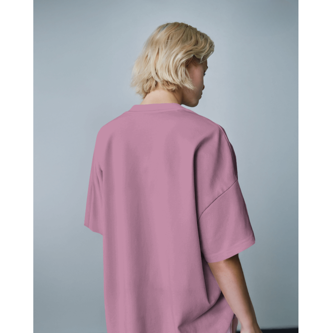 "Money Talks" Oversized Lavender Women’s T-Shirt – Fashionable Wolf | Bold Streetwear Statement Tee